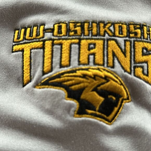 Under Armour UW Oshkosh Titans short sleeve gray collared two button shirt 4XL - Picture 4 of 8